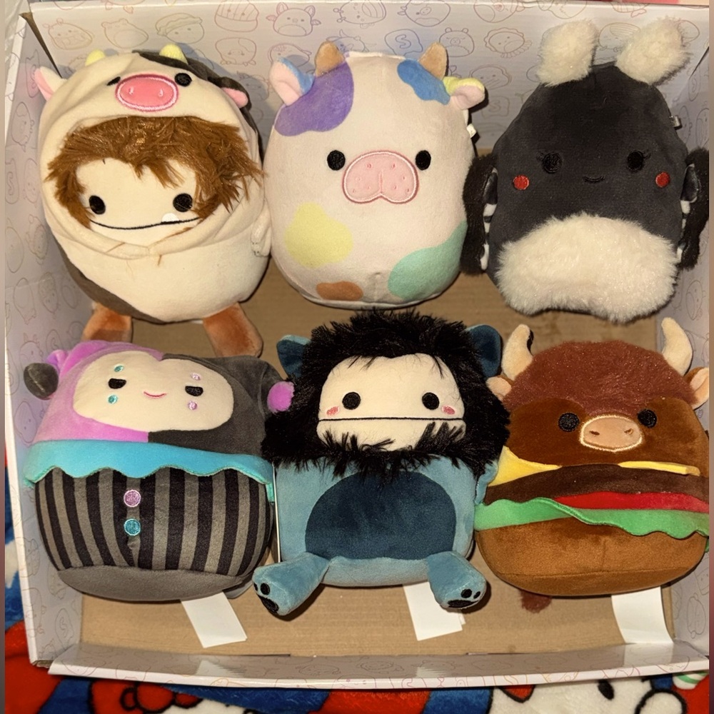 Complete mystery squad set, all 6 from squad NWT